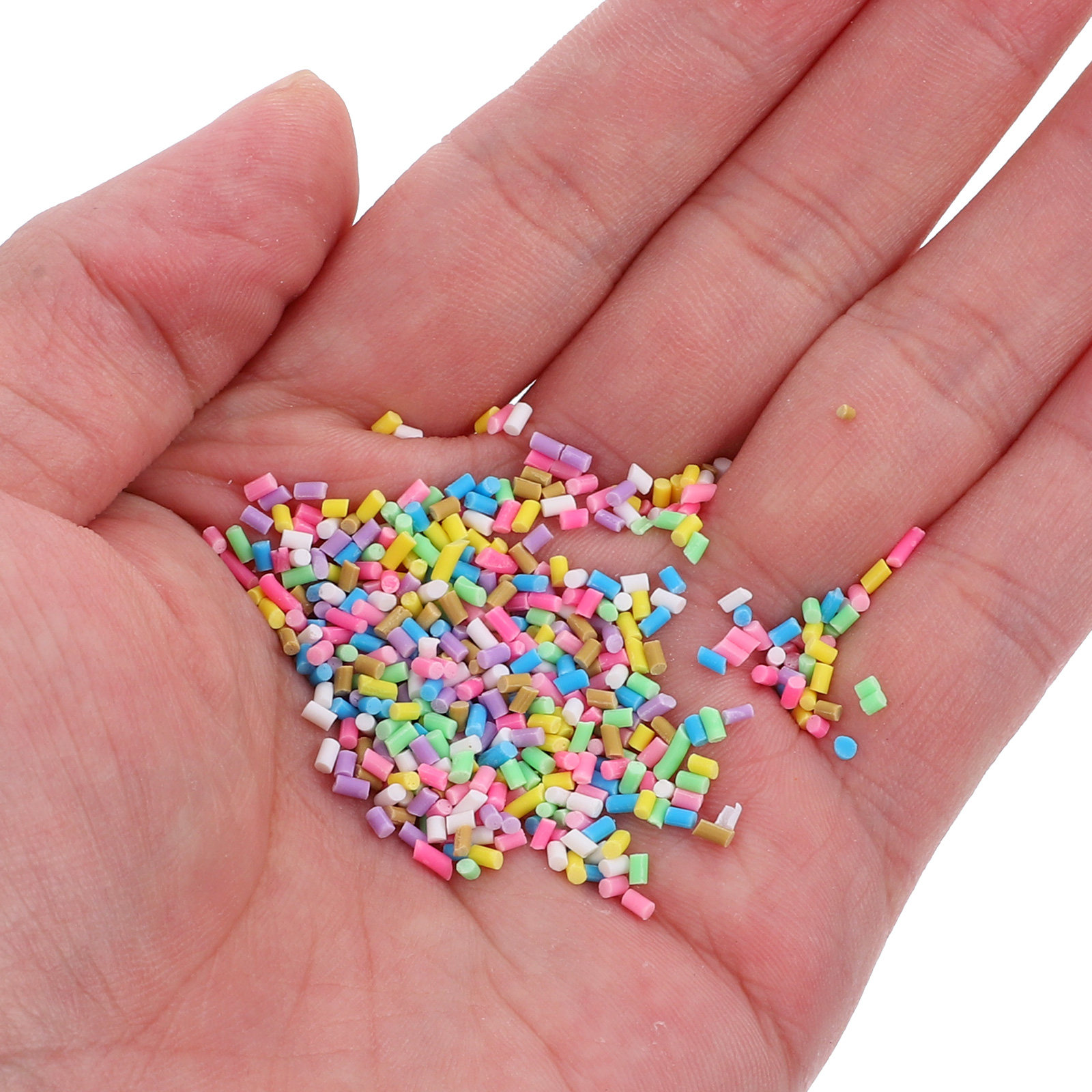 Embellish Craft - 100 pièces d'embellissements en argile polymère,