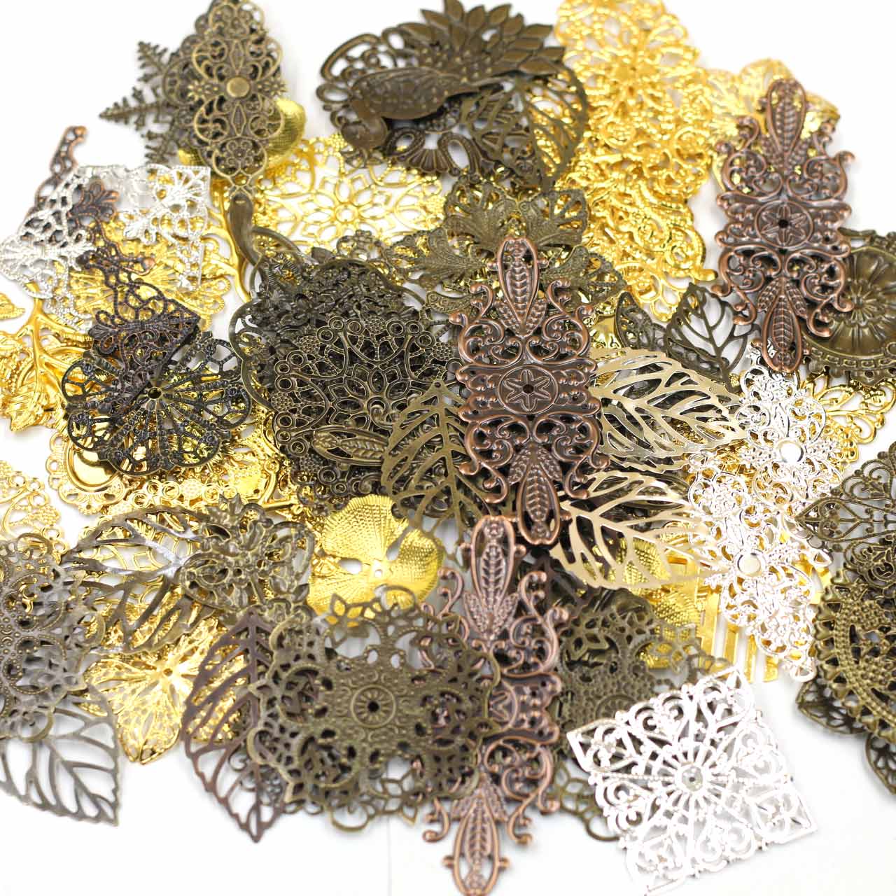 Embellish Craft - Connecteurs d'embellissements, mélange aléatoire de fleurs