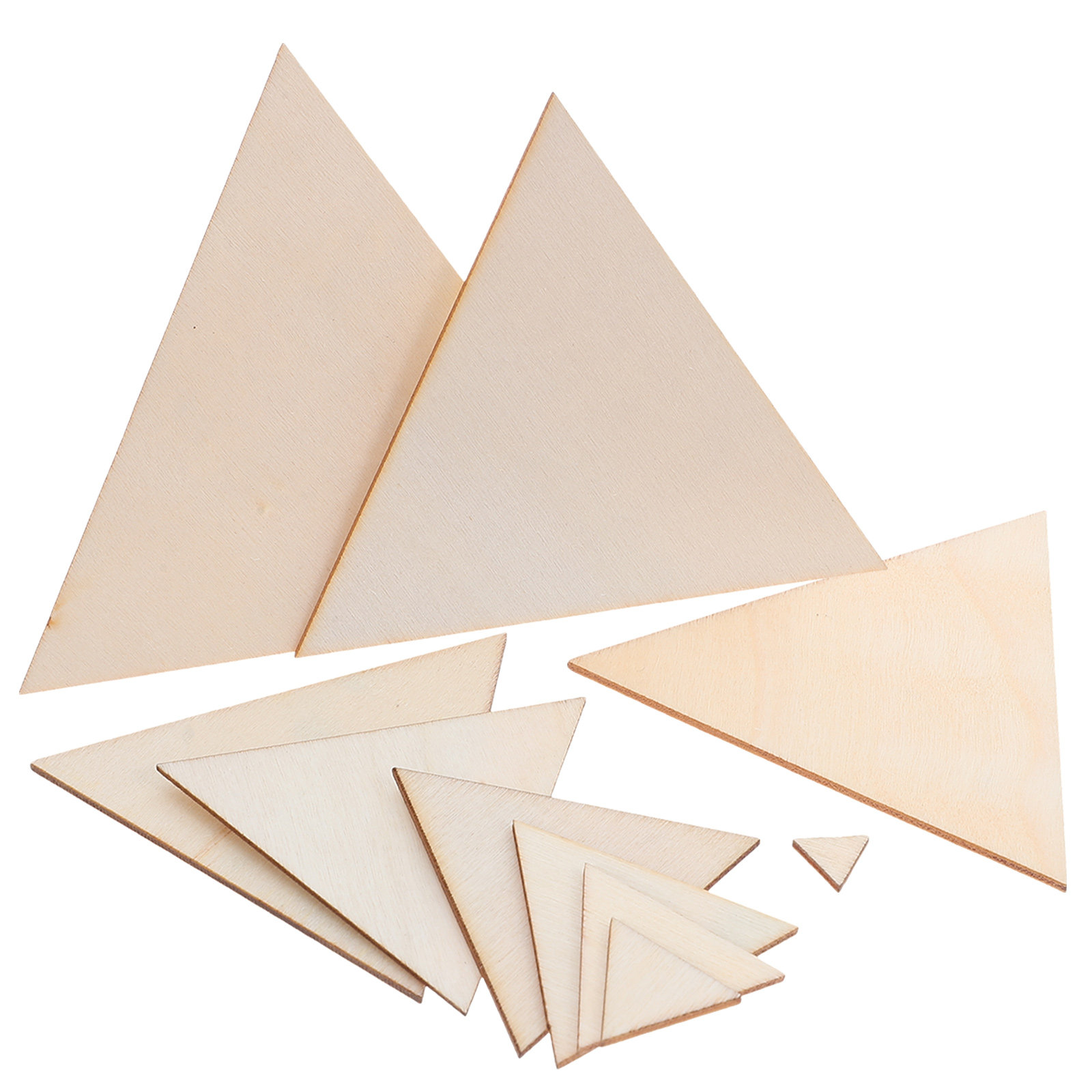 Christmas Craft Embellishment - 10 pièces de découpes en bois