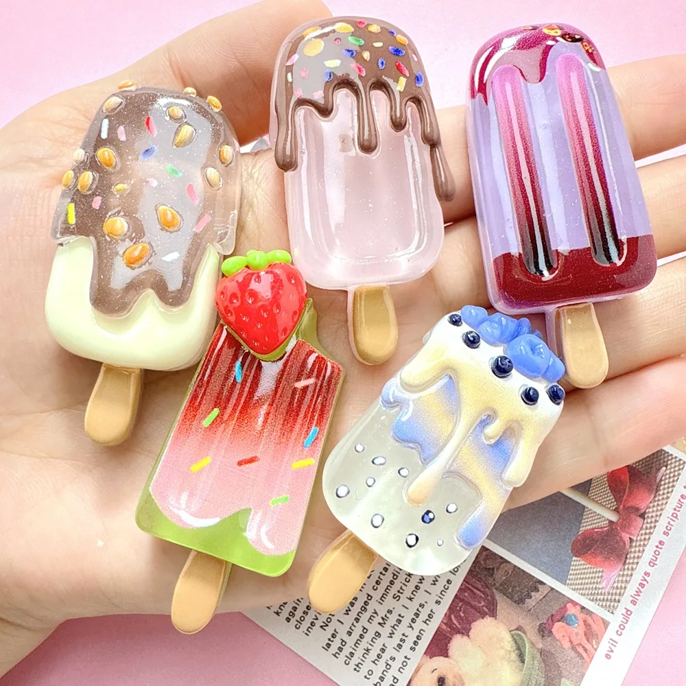 Christmas Craft Embellishment - Cabochons en résine transparents phosphorescents en