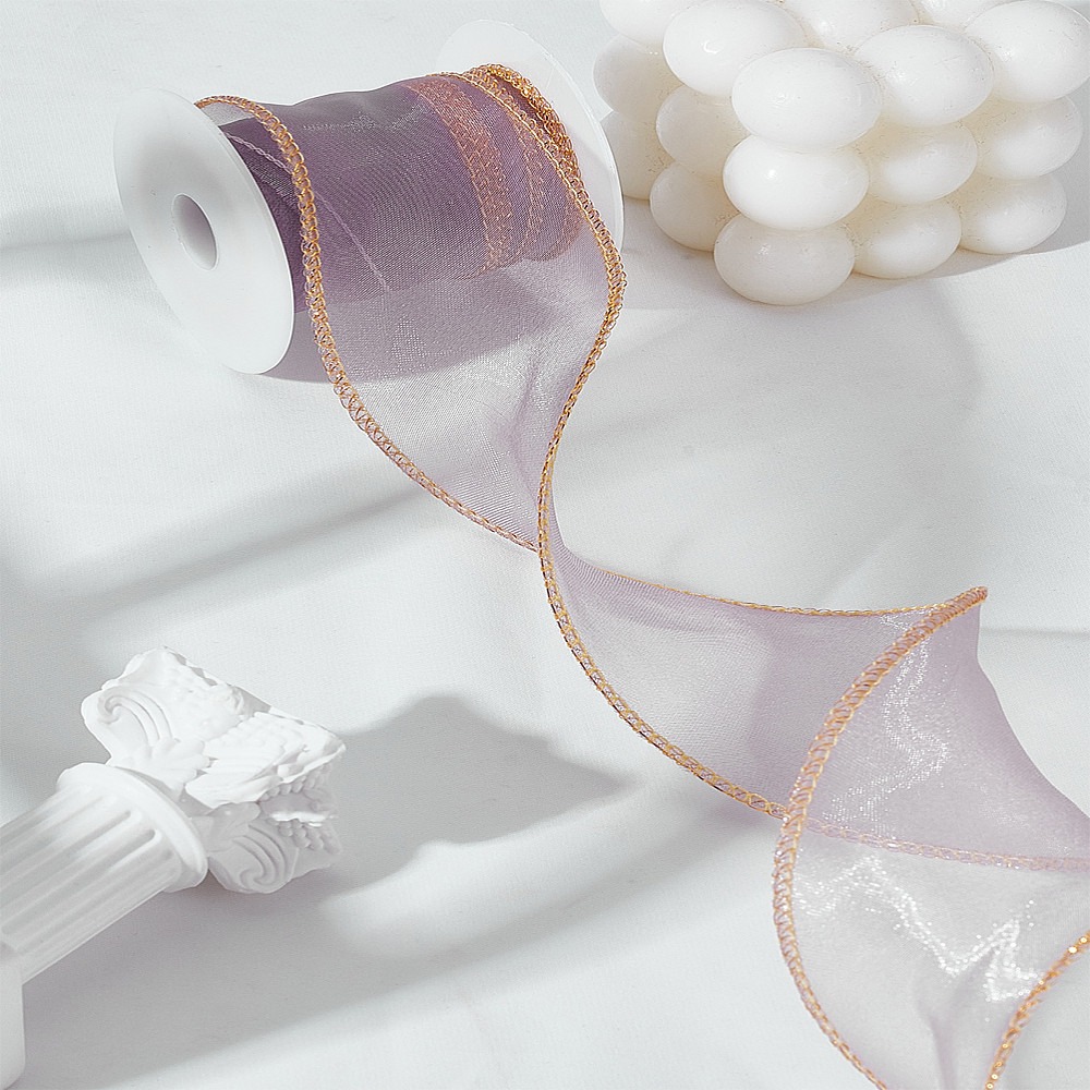 Organza Ribbon Spool - Rubans en organza de polyester de