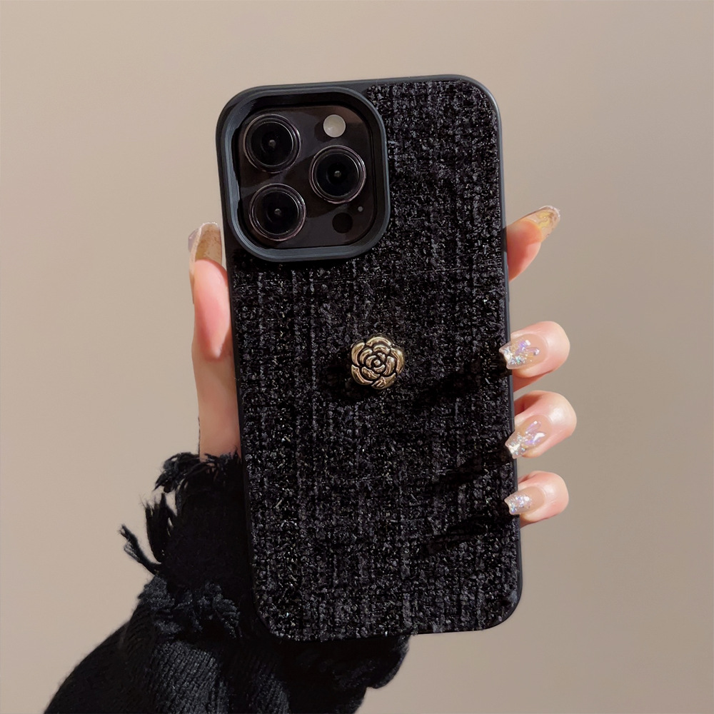 Embroidery Embellishments - Coque de téléphone de luxe antichoc