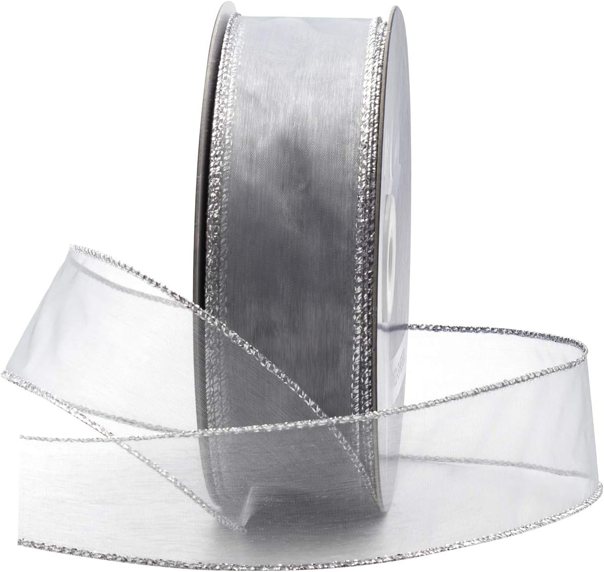 Organza Ribbon Spool - Ruban Organza Filé Transparent pour Décoration