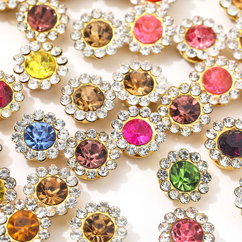 Sew On Rhinestone - 1000 pièces de strass en forme