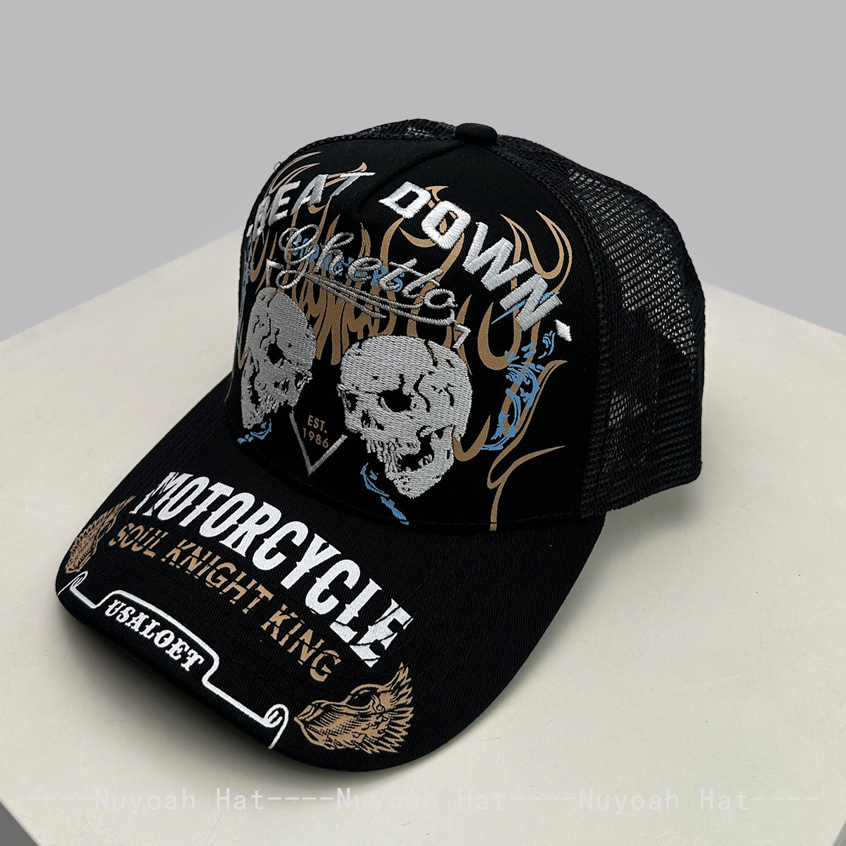 Embroidery Craft - Casquette de baseball unisexe respirante, style