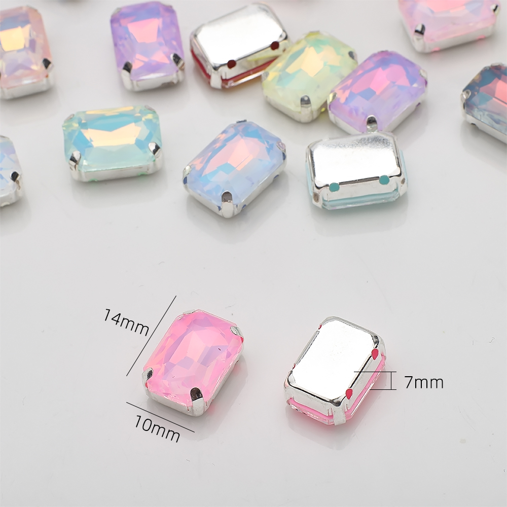 10 pièces 10x14mm coudre sur s - Sew On Rhinestone avis et prix