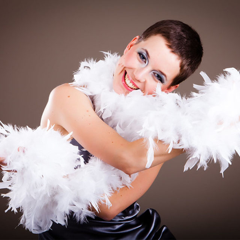 Boa en Plumes Blanches Moelleu - Feather Trim Marabou avis et prix