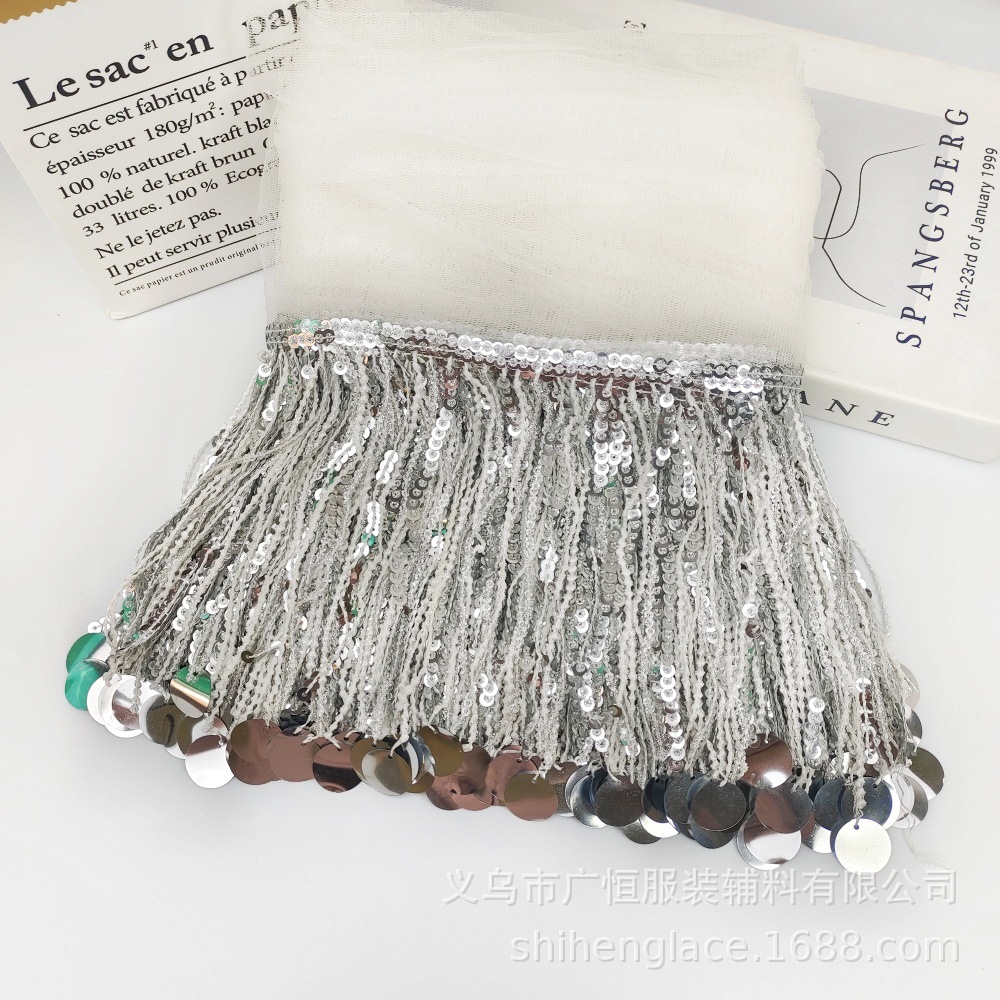 10 Yards de dentelle à sequins - Fringe Ribbon Sewing avis et prix