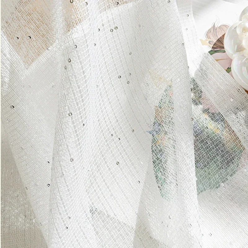 Rideaux transparents français  - Sequin Fabric Panel avis et prix