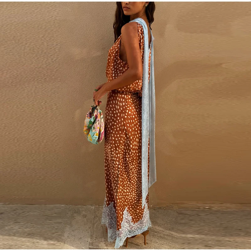 Nouvel ensemble jupe et haut i - Elastic Lace Trim avis et prix