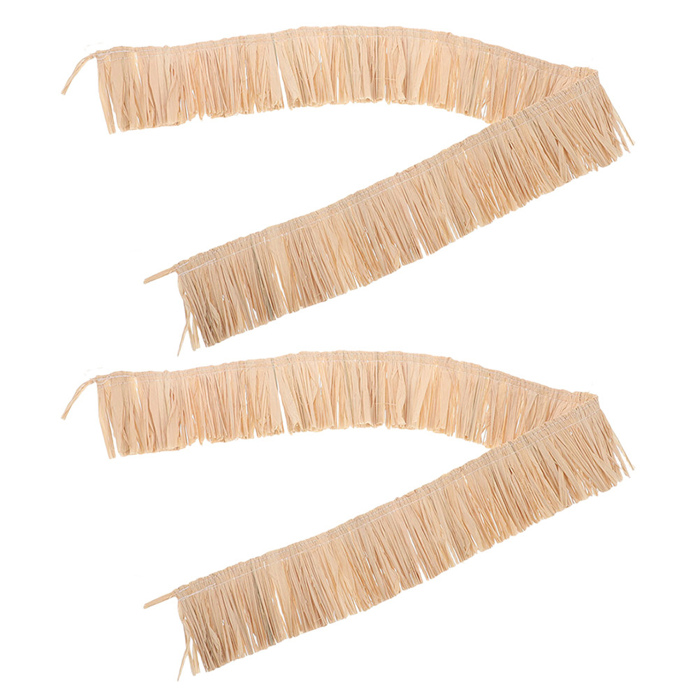 2 pièces de franges en raphia  - Tassel Fringe Trim avis et prix
