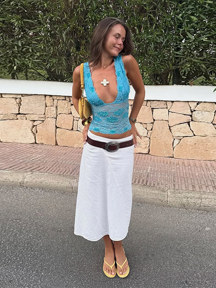 Ensemble de vacances d'été 202 - Lace Ribbon Trim avis et prix