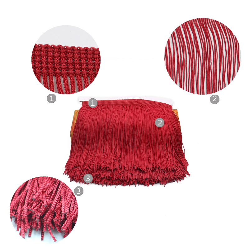 Garniture à franges longues de - Fringe Ribbon Sewing avis et prix