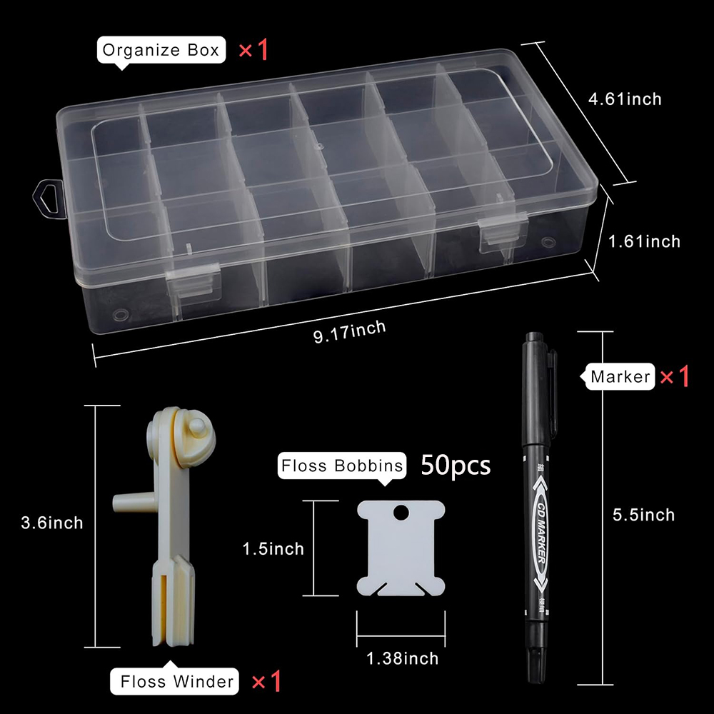 Organisateur de fils à broder  - Craft Embellishment Storage avis et prix
