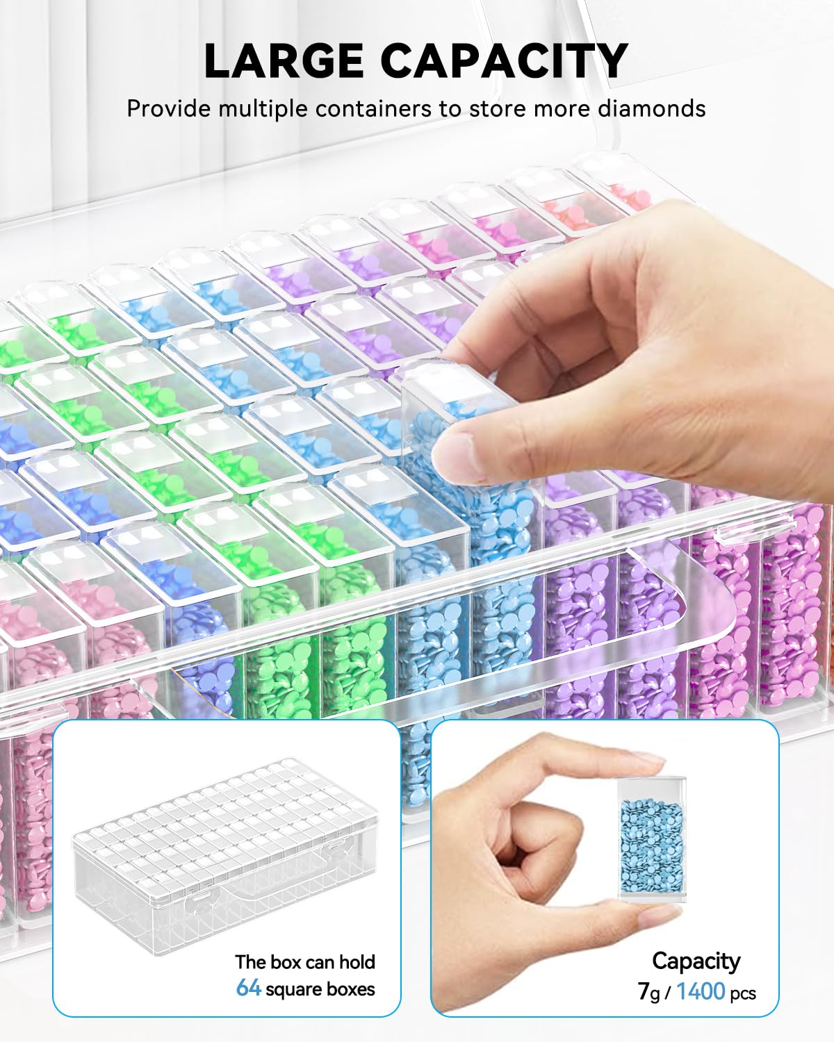 Boîte de rangement pour access - Craft Embellishment Storage avis et prix
