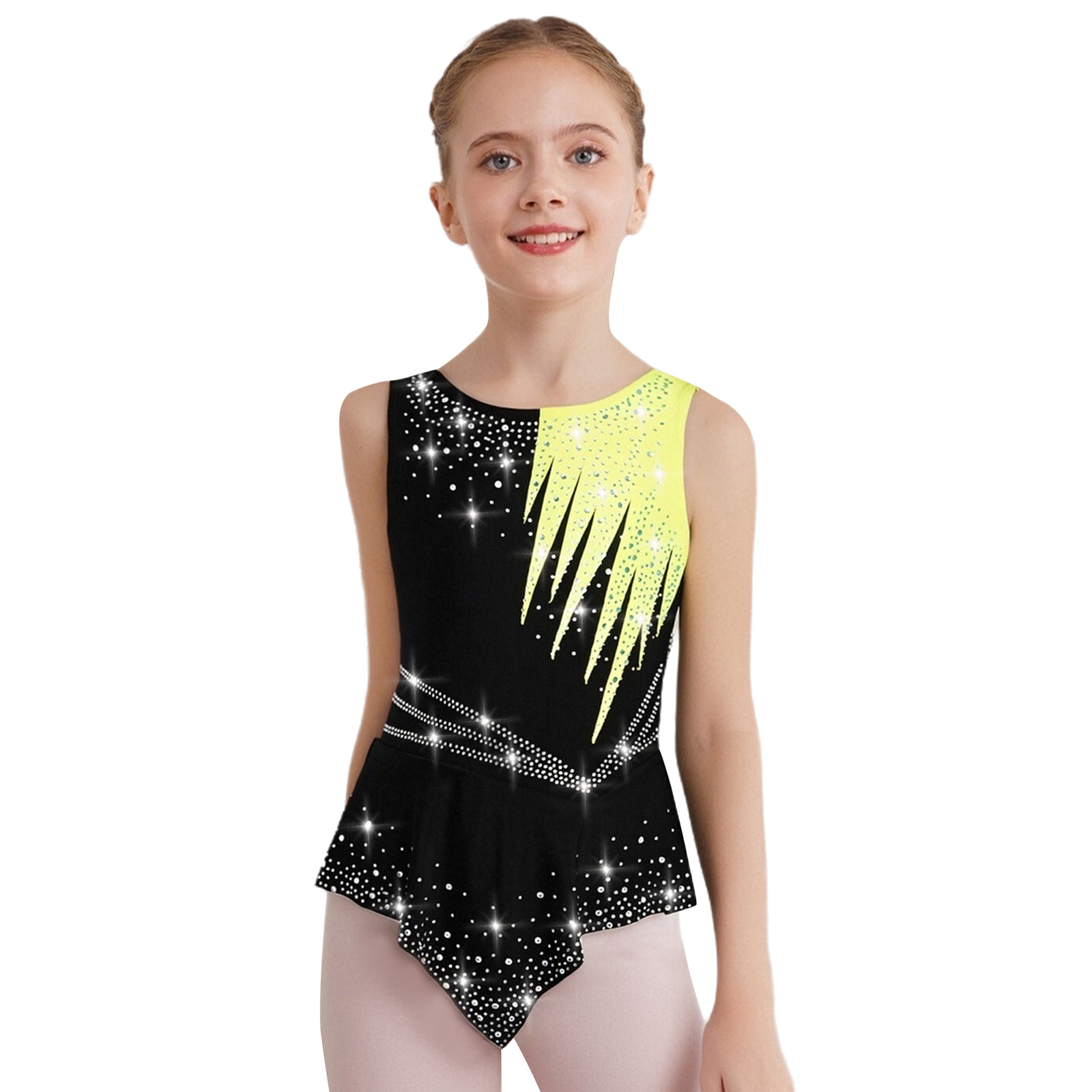 Justaucorps de gymnastique ryt - Rhinestone Banding Trim avis et prix