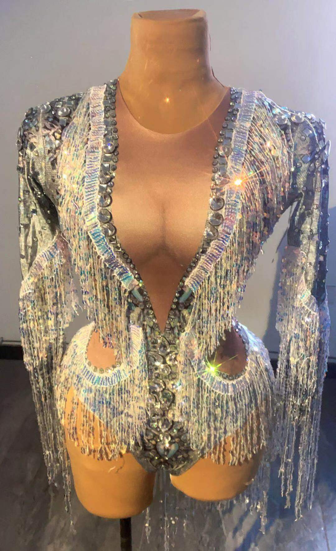 Combinaison à Franges de brevp - Rhinestone Banding Trim avis et prix