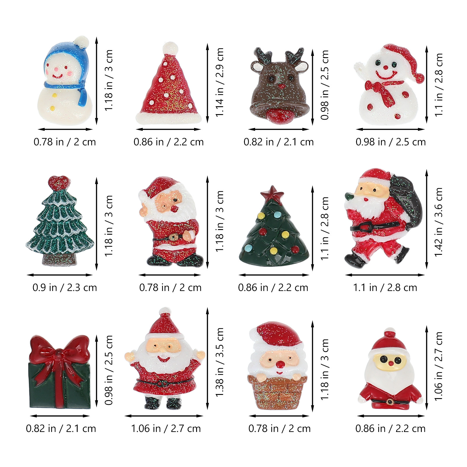 50 pièces d'ornements de Noël, - Embellish Craft avis et prix