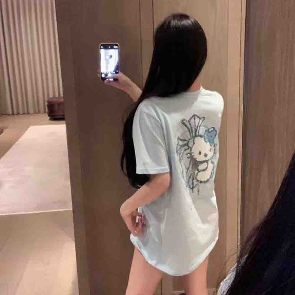 T-shirt imprimé diamant Hello  - Embellish Knit avis et prix