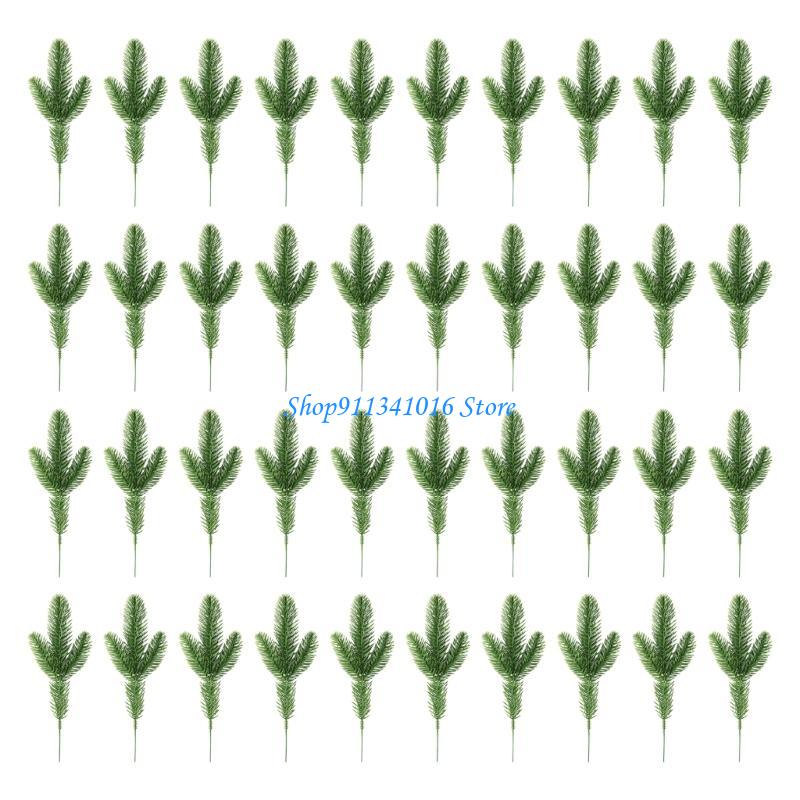 40 pousses pin noël artificiel - Christmas Craft Embellishment avis et prix