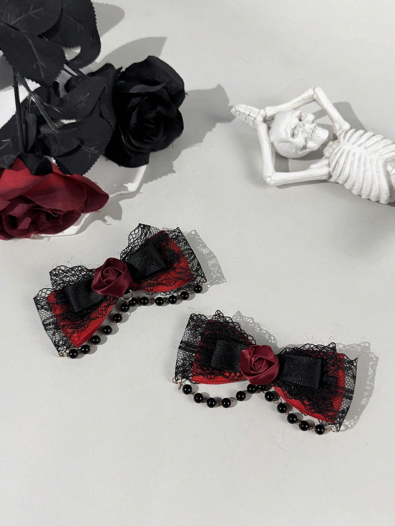 Pince à cheveux pour femme, st - Lace Ribbon Trim avis et prix