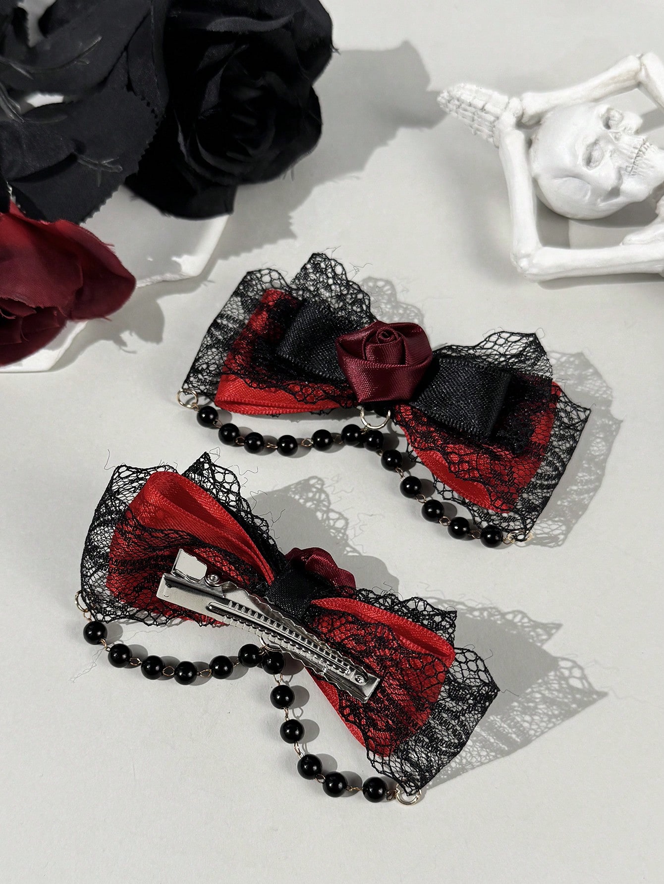 Pince à cheveux pour femme, st - Lace Ribbon Trim avis et prix