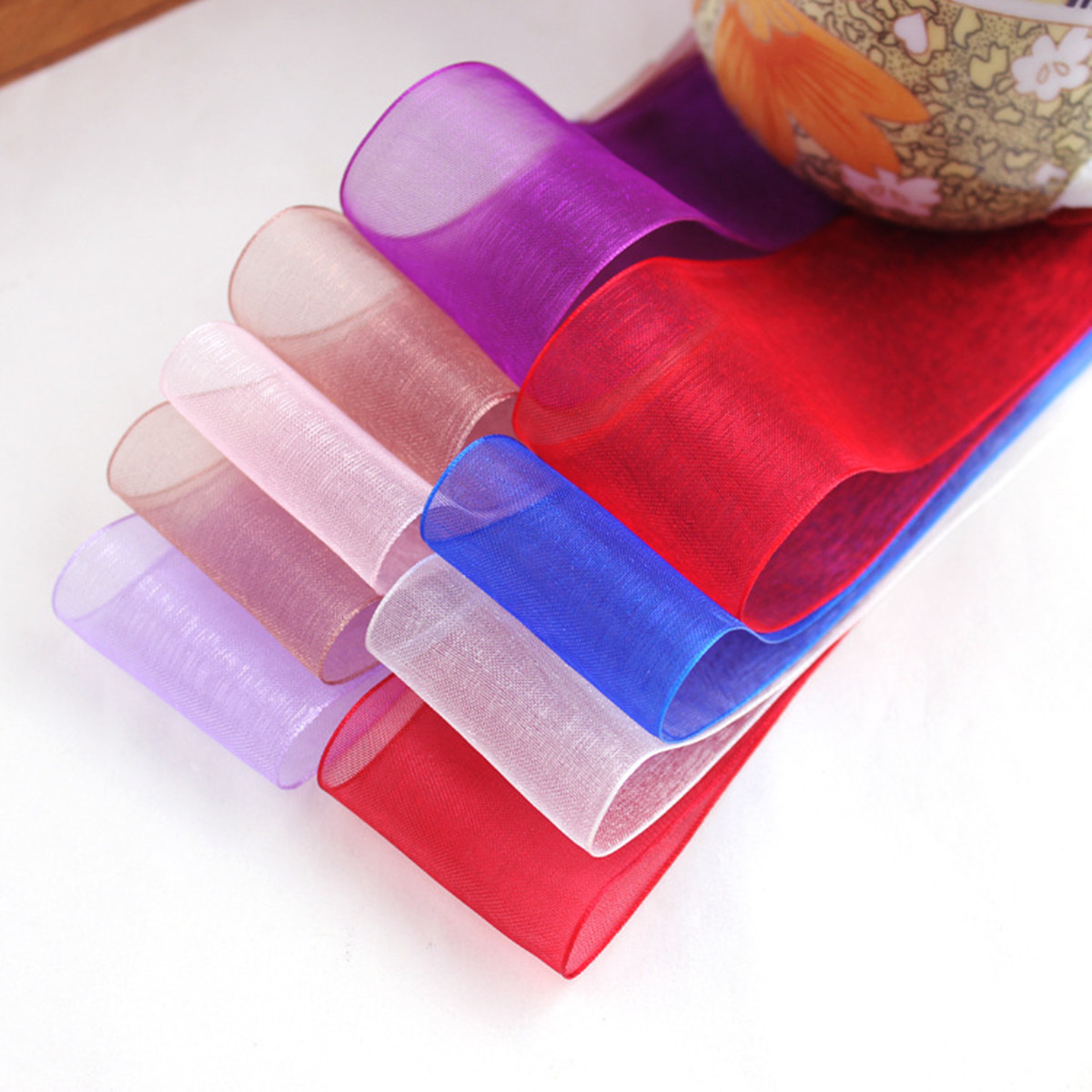 Ruban en organza transparent à - Organza Ribbon Spool avis et prix