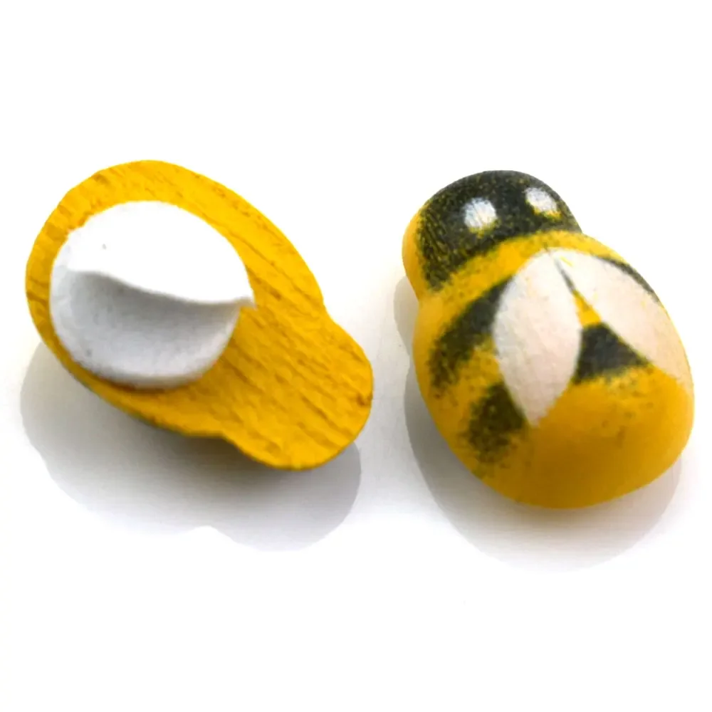 50 boutons en bois jaunes à co - Embellishment Glue Craft avis et prix
