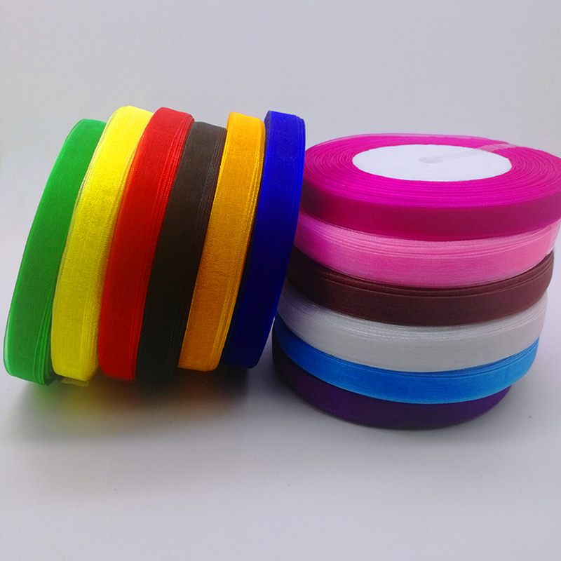 Bobine de ruban en Organza tra - Organza Ribbon Spool avis et prix