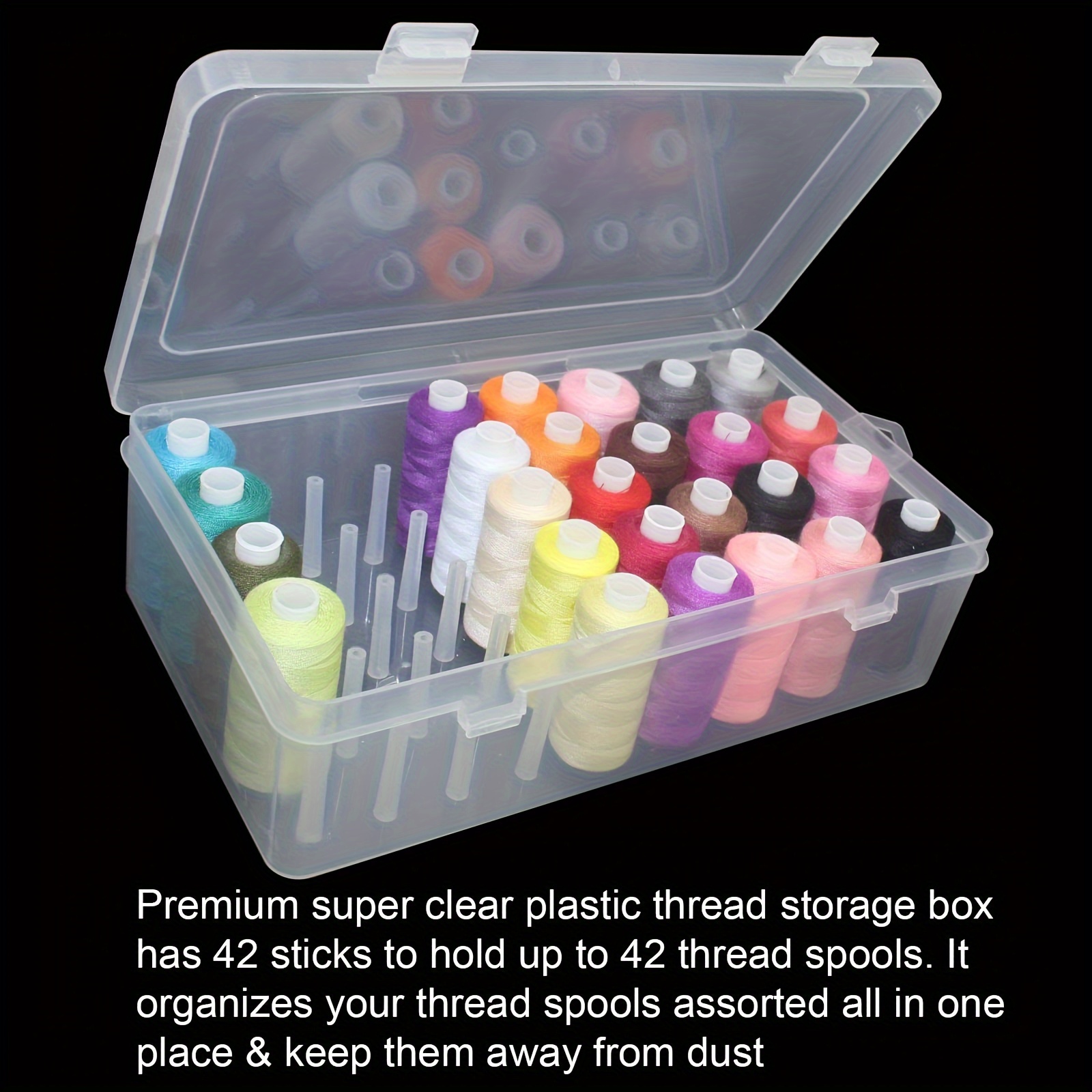 Boîte de rangement transparent - Craft Embellishment Storage avis et prix