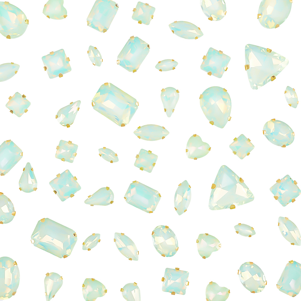 50 pièces de strass à coudre,  - Sew On Rhinestone avis et prix