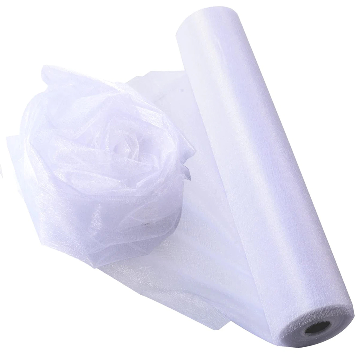 Tissu en organza cristal - 5 y - Organza Ribbon Spool avis et prix