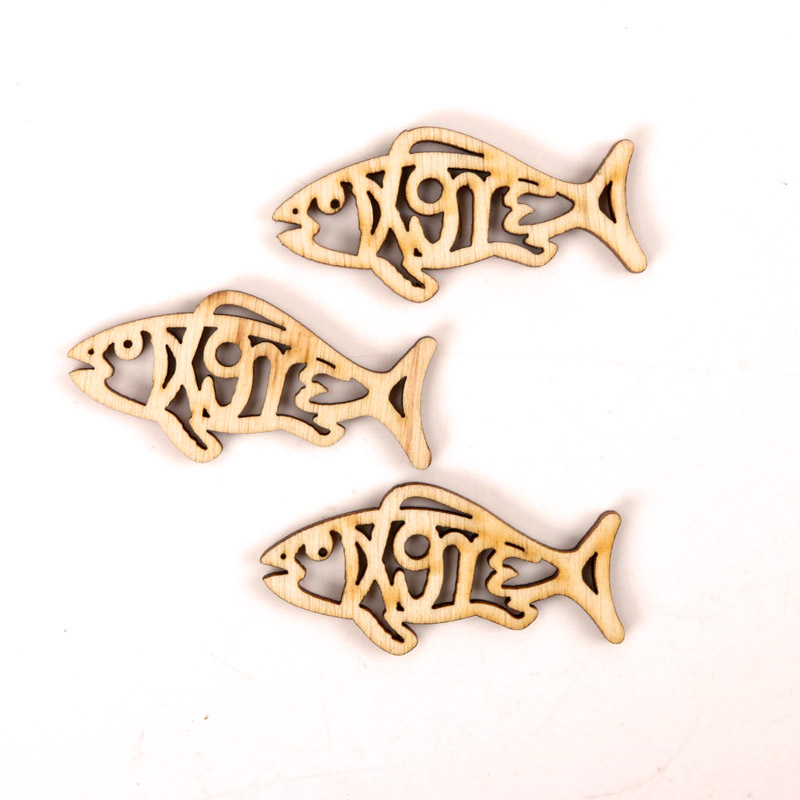 Mignon Poisson en Bois en Form - Embellish Craft avis et prix