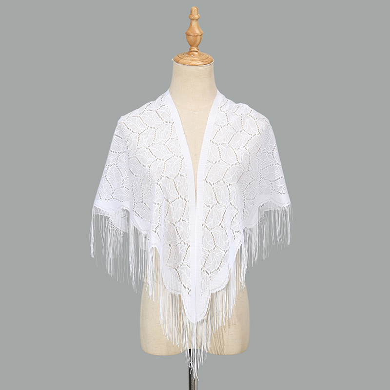 Écharpe triangulaire à glands  - Tassel Fringe Trim avis et prix