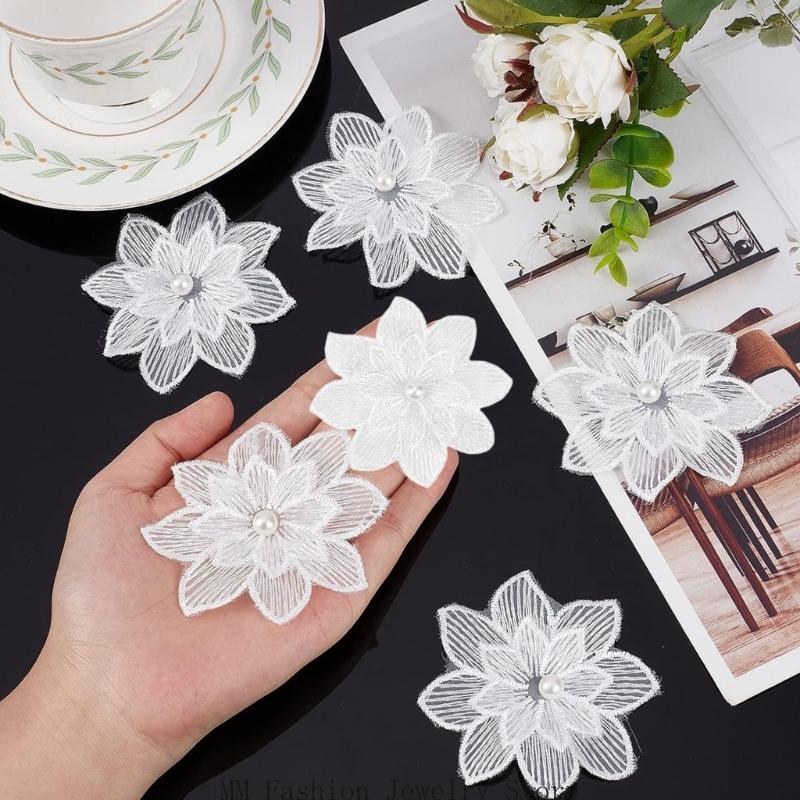 Patchs décoratifs broderie fle - Applique Patch Flower avis et prix