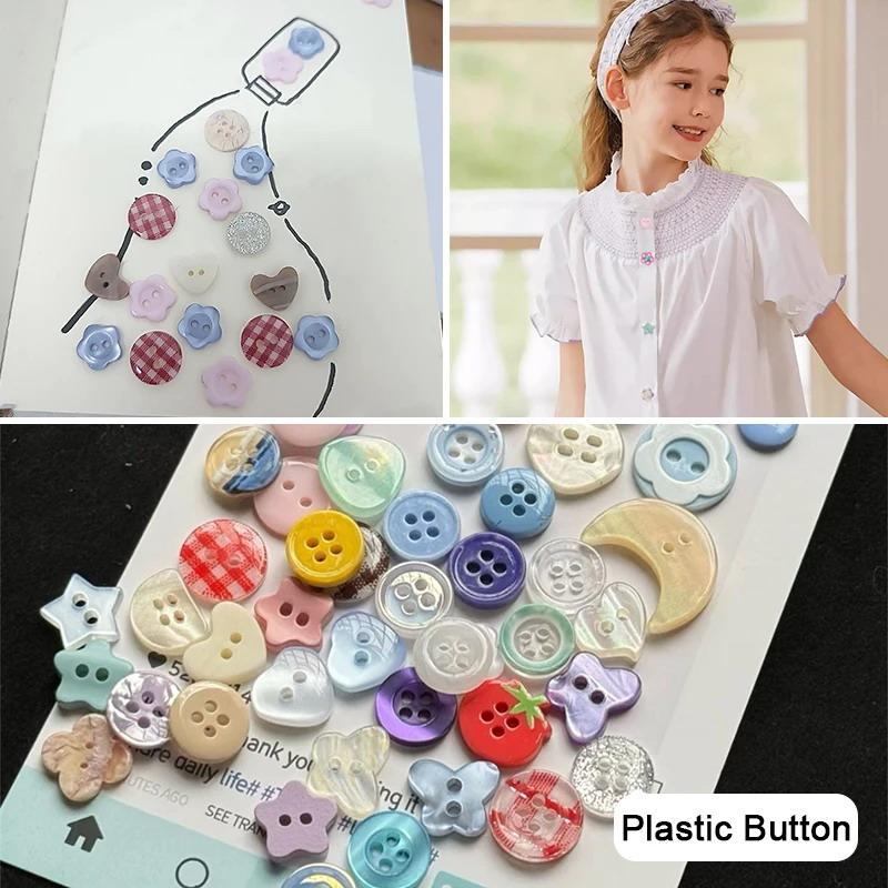 10 pièces de boutons de coutur - Embellishments For Scrapbooking avis et prix
