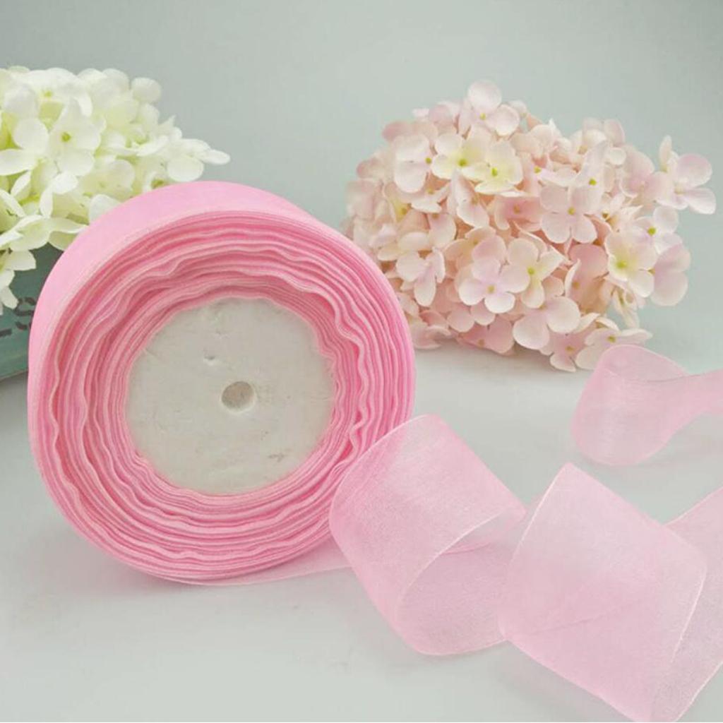 Ruban en organza transparent,  - Organza Ribbon Spool avis et prix