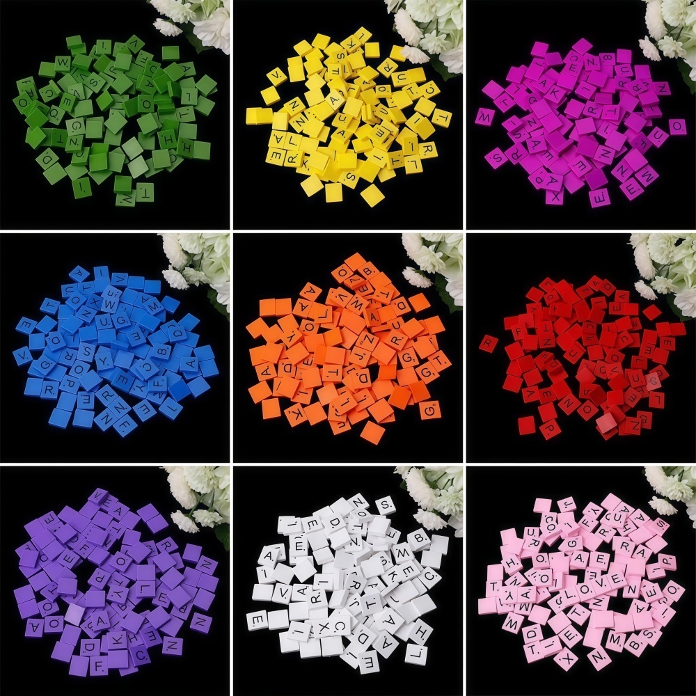 100 cubes de lettres en bois p - Embellish Craft avis et prix