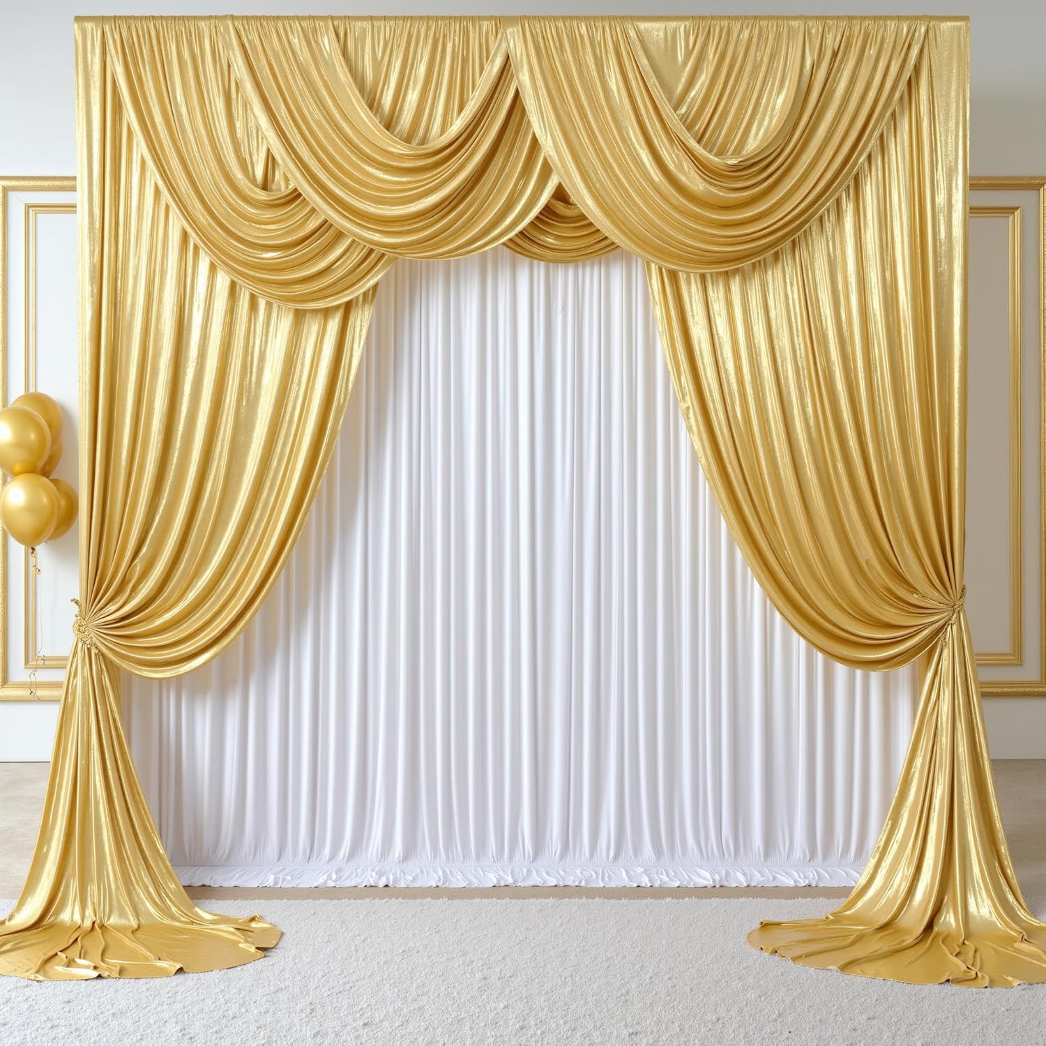 Rideau de fond photo à paillet - Sequin Fabric Panel avis et prix