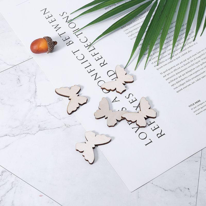 50 pcs pour forme papillon tra - Christmas Craft Embellishment avis et prix