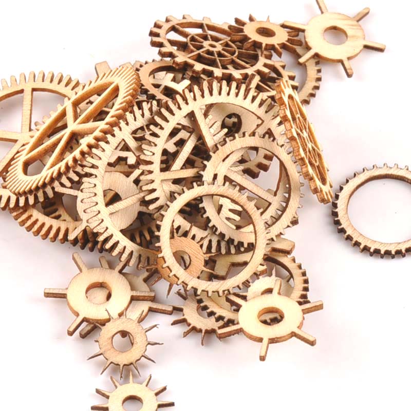 Roue dentée artisanale en bois - Embellish Craft avis et prix