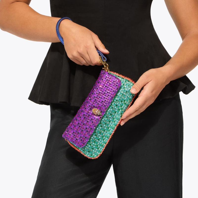 Sac à bandoulière de luxe pour - Sequin Fabric Panel avis et prix