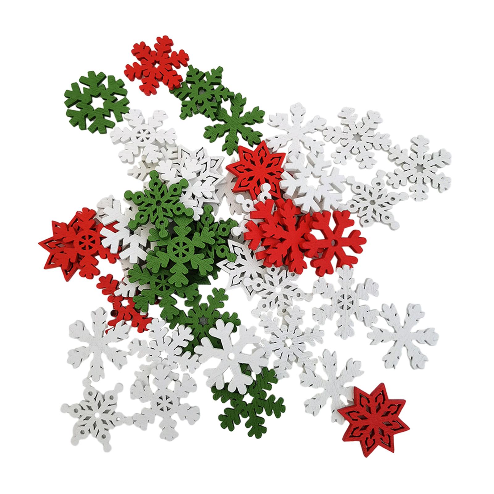 50 Pièces d'Ornements de Noël  - Christmas Craft Embellishment avis et prix
