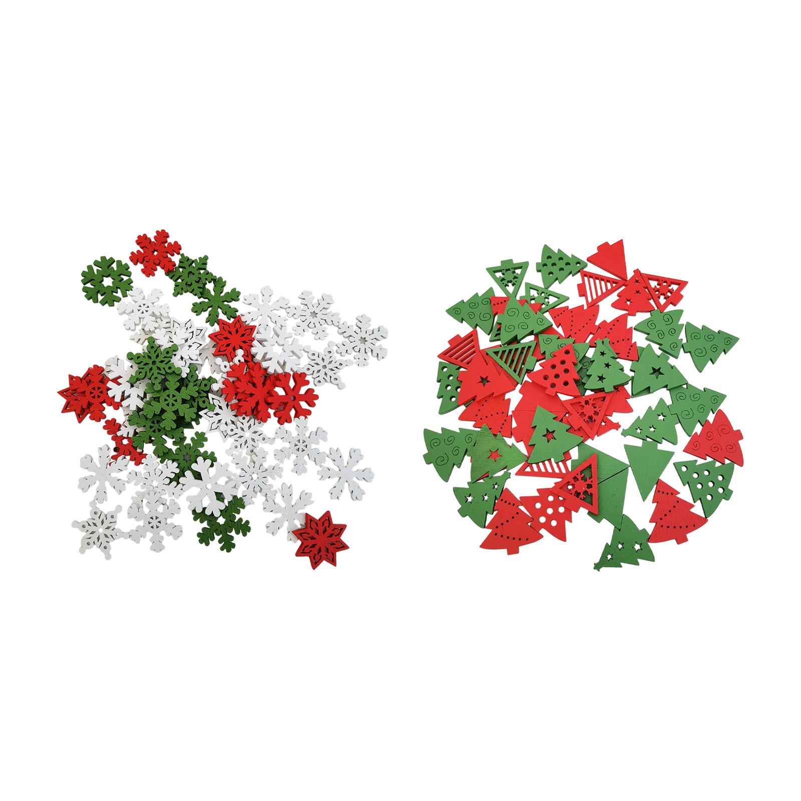 50 Pièces d'Ornements de Noël  - Christmas Craft Embellishment avis et prix