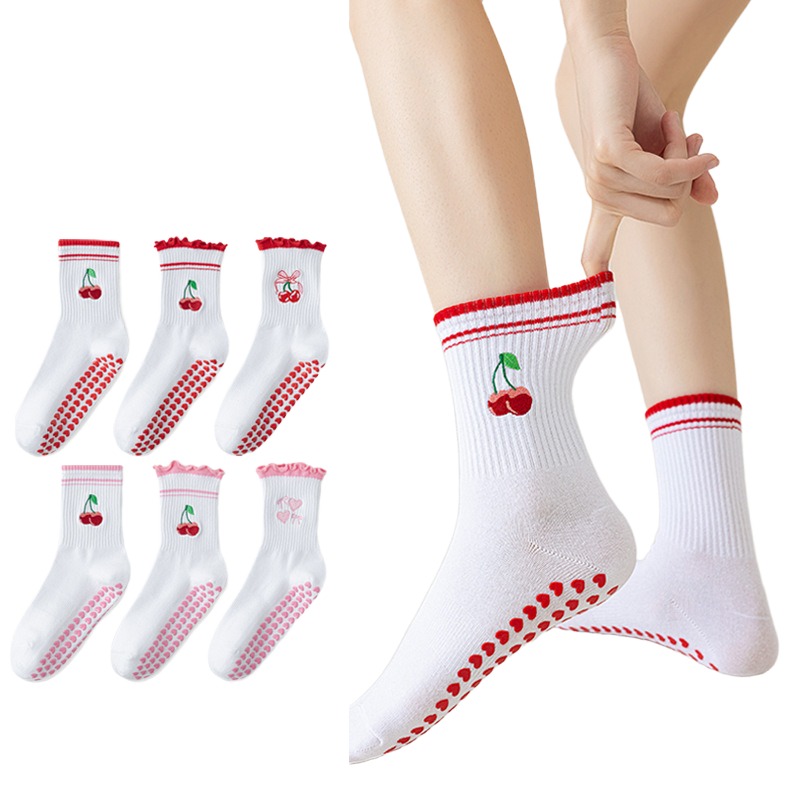 1 paire de chaussettes de yoga - Embellish Knit avis et prix