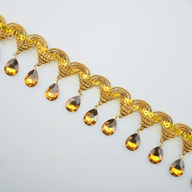 Bordure en dentelle à franges  - Tassel Fringe Trim avis et prix