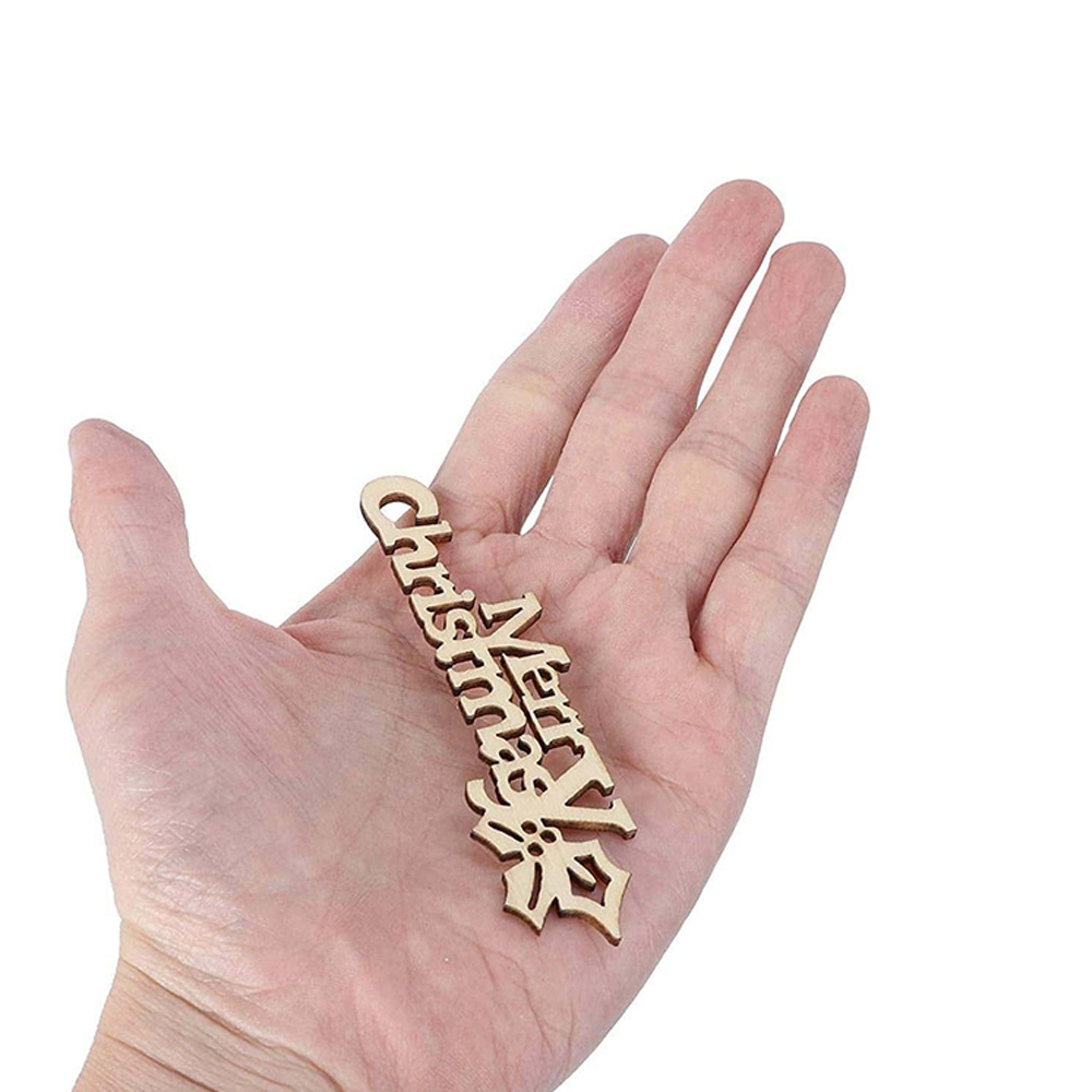 Pièce de lettre découpée en bo - Christmas Craft Embellishment avis et prix