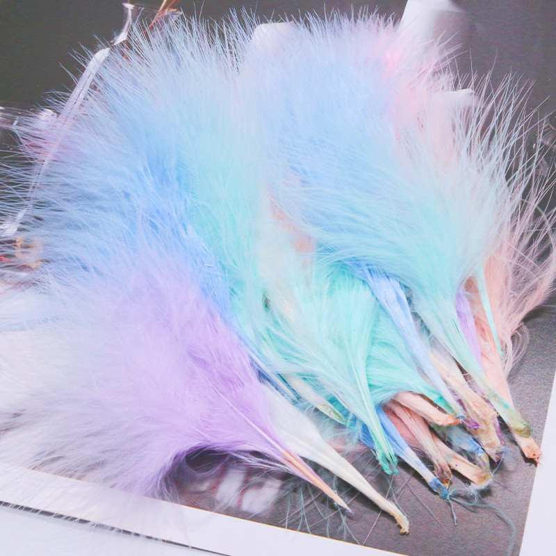 Plume de dinde naturelle moell - Feather Trim Marabou avis et prix