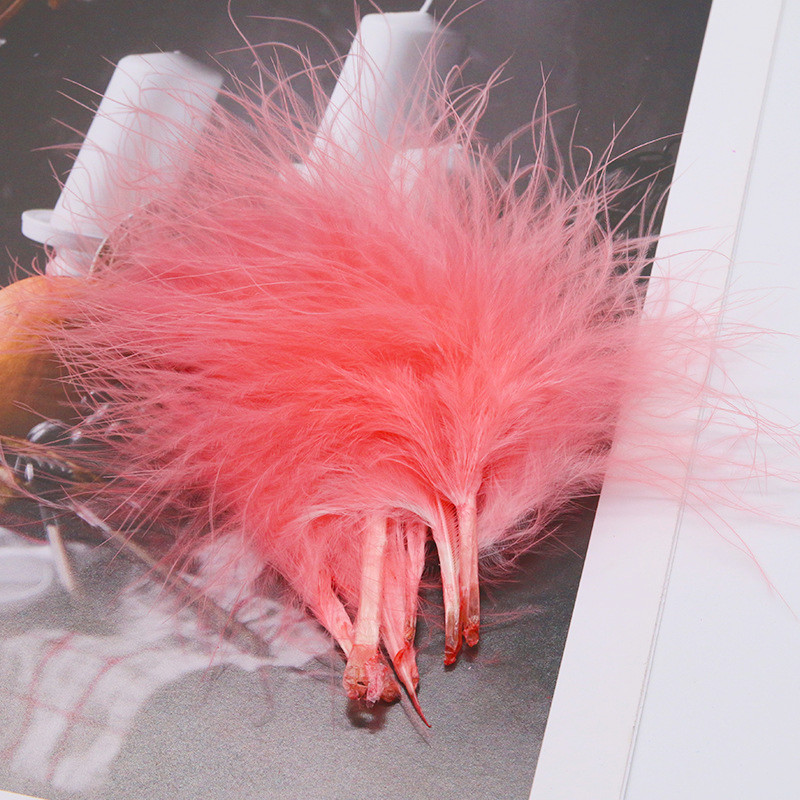 Plume de dinde naturelle moell - Feather Trim Marabou avis et prix