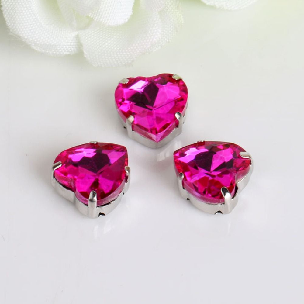 Lot de 50 strass en forme de c - Sew On Rhinestone avis et prix